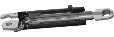 Cylinder with Linear  Position Sensor BW-1